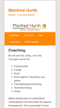 Mobile Screenshot of manfredhurth.de