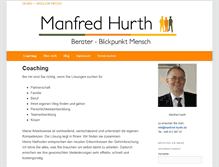 Tablet Screenshot of manfredhurth.de